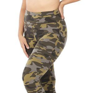 Olive Camo Leggings